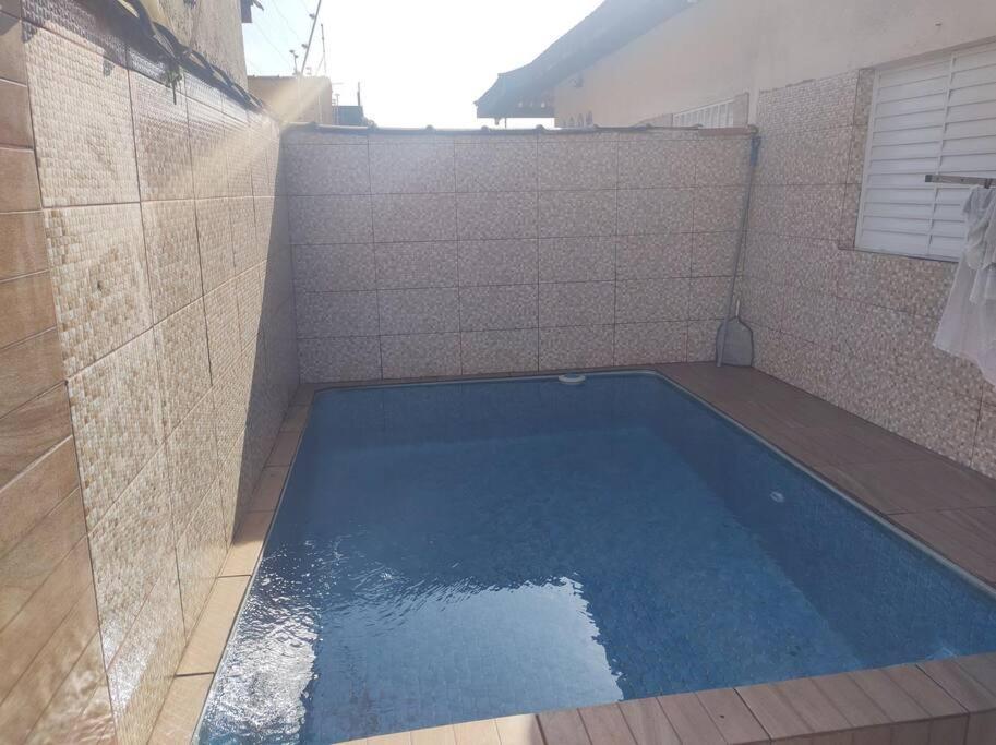 Villa Casa Cond Fechado Com Piscina Diaria Gratis Itanhaém Exterior foto